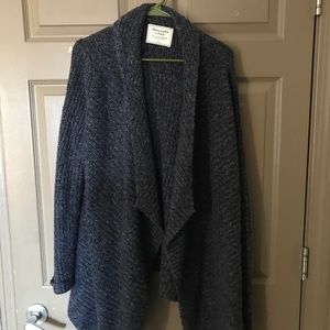 Blue cardigan